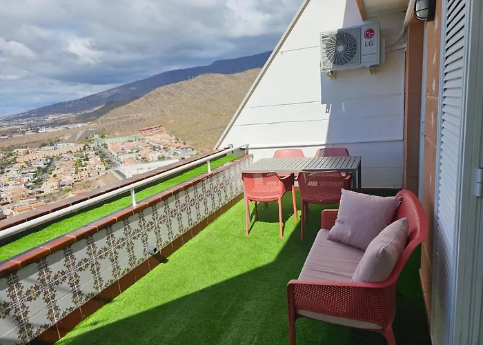 Luxury Sunset 408 Heated Pool With Air Condition And Sea Views * Costa Adeje (Tenerife)